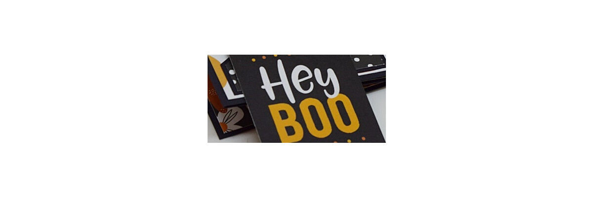 Susanne: Booooo! - Kleine Box und Leporello zu Halloween von Susanne