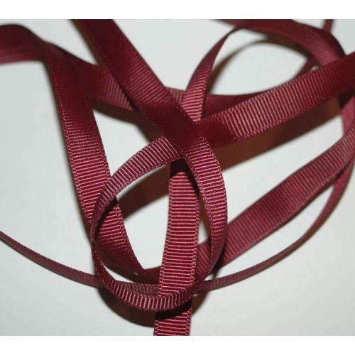 SRH Ribbon - Grosgrain 3/8" - Burgundy