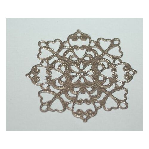 EFC Embellishments - Metall Ornament Champagner