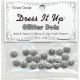 DIU Glitter Dots - Silver Dollar