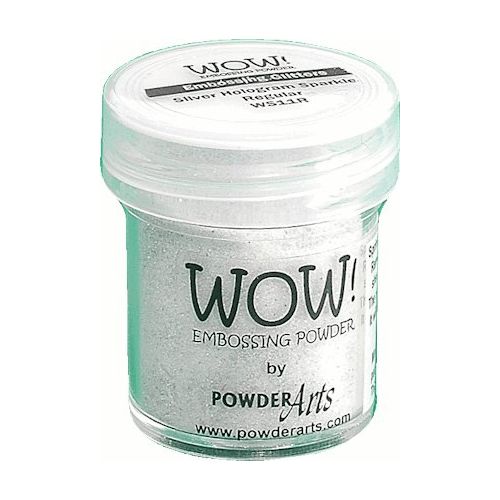 WOW Embossing Powder - Silver Hologram Sparkle Regular