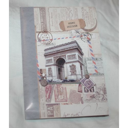 SRH Memo Pad - Triumphbogen Paris