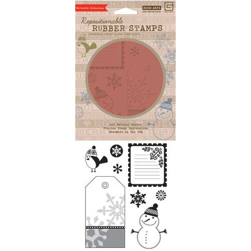 HEA Cling Stempel - Smiling Snowman