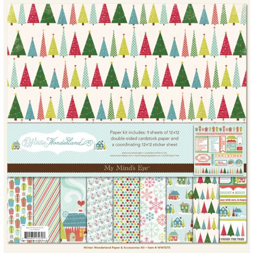 MYM Paper Pad 12x12" - Winter Wonderland