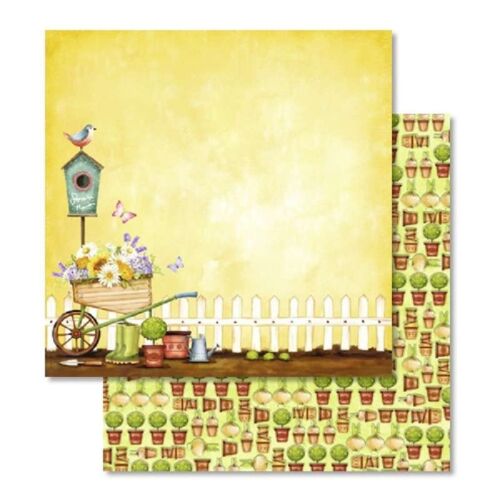 LWB Cardstock - Garden 199 Glitter