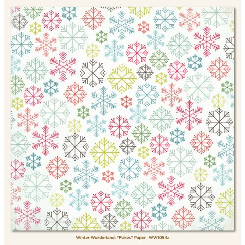 MYM Cardstock - Winter Wonderland Flakes