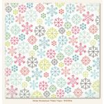 MYM Cardstock - Winter Wonderland Flakes