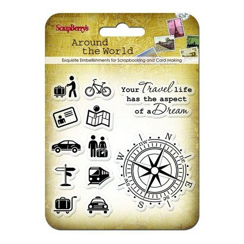 SCB Clear Stamps - Around the World