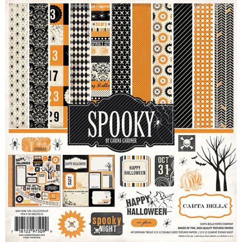 CTB Paper Pad 12x12" - Collection Kit Spooky