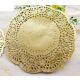 AMC Doilies/Tortendeckchen Gold 14/10 cm