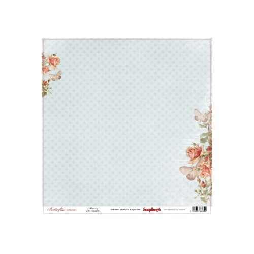 SCB Cardstock - Butterflies Morning