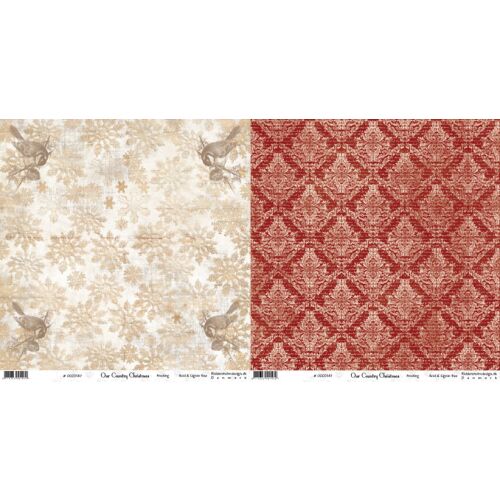 RHD Cardstock - Our Country Christmas Frosting