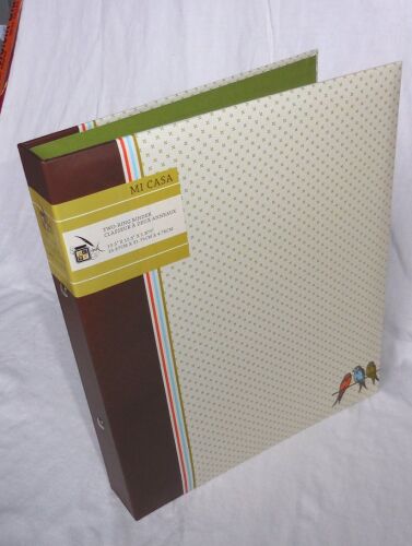 DCWV Two Ring Binder/Ringbuch - Mi Casa Birdies