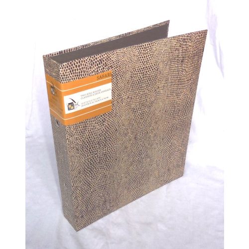 DCWV Two Ring Binder/Ringbuch - Safari Snakeskin