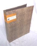 DCWV Two Ring Binder/Ringbuch - Safari Snakeskin