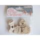 TRC Embellishments - Wooden Shapes/Holzteile The night before Christmas