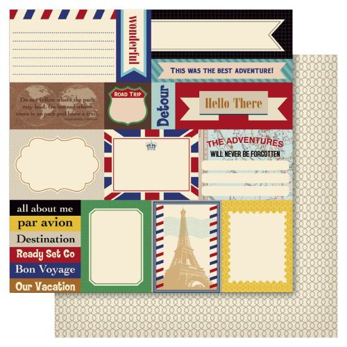 RRI Cardstock - Travel Snippets