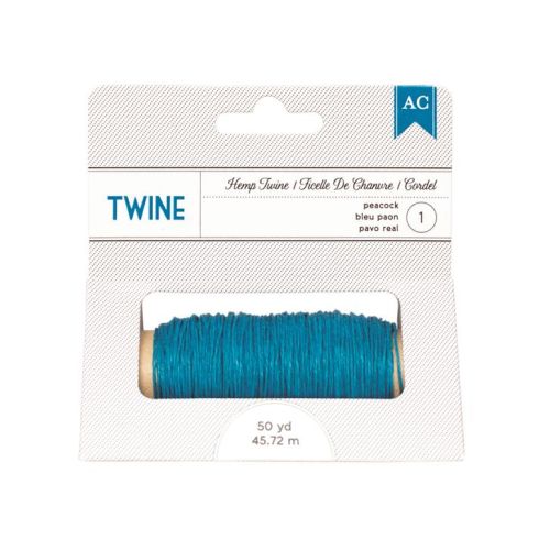 AMC Twine - Hemp Twine Peacock 50 yds