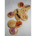 SRH Embellishments - Buttons/Knöpfe Halloween