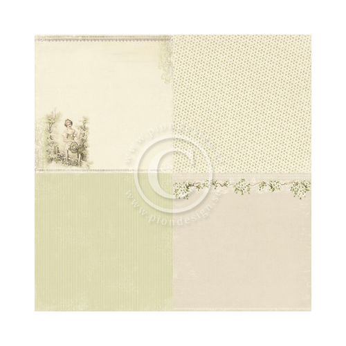 PIO Cardstock - A Day in May 6x6" Lady