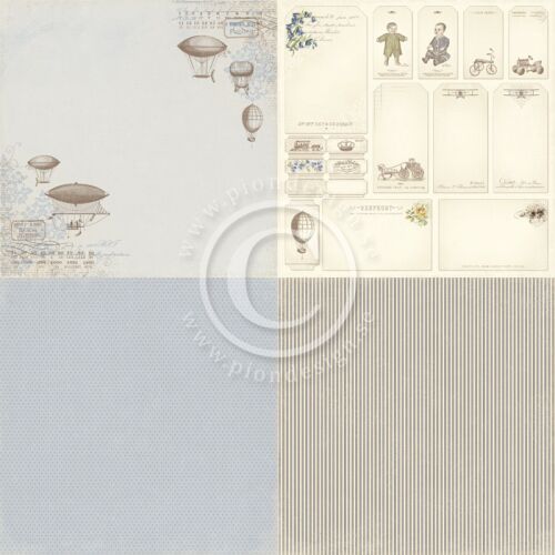 PIO Cardstock - My beloved Son 6x6 Albins Zeppelin