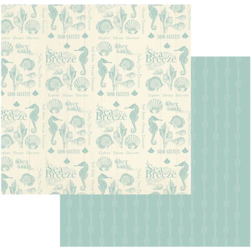 COC Cardstock - Sea Breeze Collecting Shells