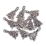 SRH Charm 5 Stück - Weihnachtsbaum/Tannenbaum Silber