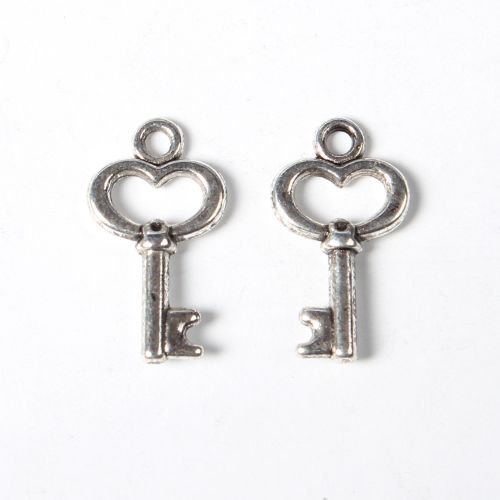 SRH Charm 5 Stück - Schlüssel/Key Antique Silber