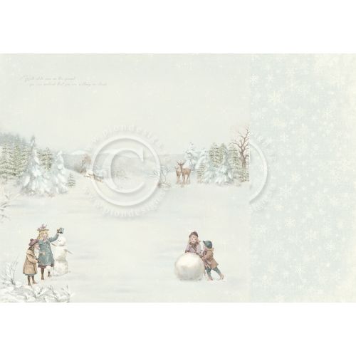 PIO Cardstock - Winter Wonderland Snow Day