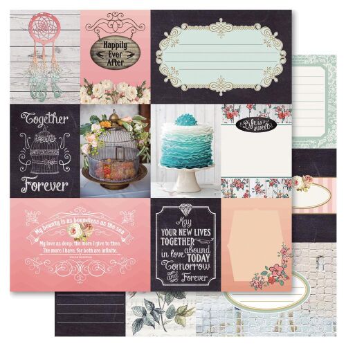 RRI Cardstock - Bella! Rustic Charm Cut Outs