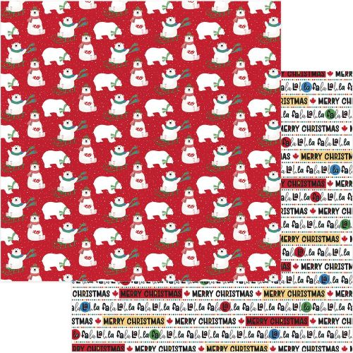 PTP Cardstock - O Canada Christmas Polar Game