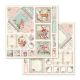 STP Paper Pad 8x8" - Pink Christmas