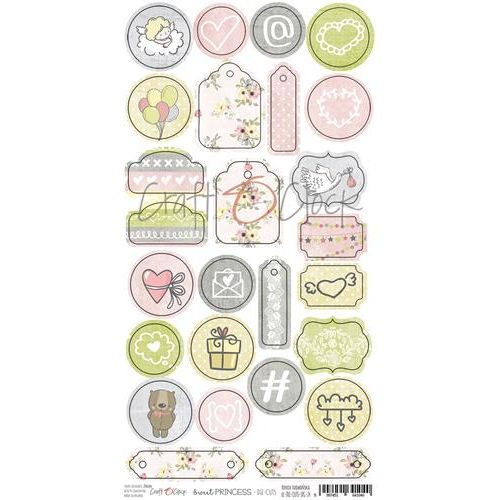 CCL Die-Cuts - Stanzteile Sweet Princess