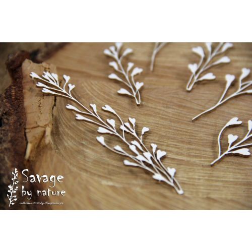 SCN Chipboard-Shapes/Laserstanzteile - Savage by Nature Small Branches IV