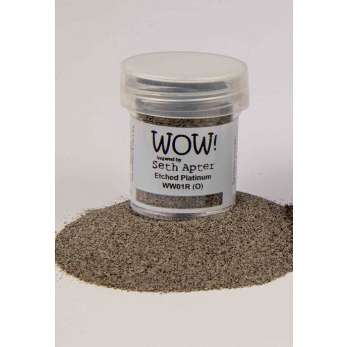 WOW Embossing Powder - Etched Platinum (Metalz)