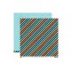 DCWV Cardstock - Playful Pets Diagonal Stripes