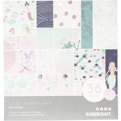 KSC Paper Pack 12"x12" - Mermaids