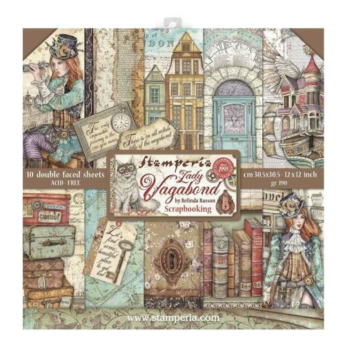 STP Paper Pad 12x12" - Lady Vagabond