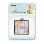 SCB Embellishments - Metal Charm Afternoon Tea