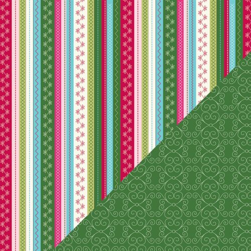 BAZ Cardstock - Holiday Stitches