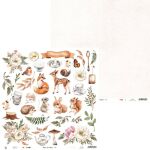 P13 Paper Pad 12x12" - Forest Tea Party