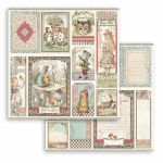 STP Paper Pad 12x12" - Alice in Wonderland and Through the Looking Glas