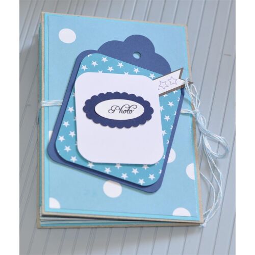 SRH Bastelkit - Flip-Flap-Book Baby Boy