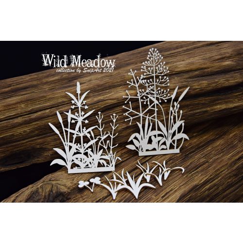 SNI Chipboard-Shapes/Laserstanzteile - Wild Meadow Border #5