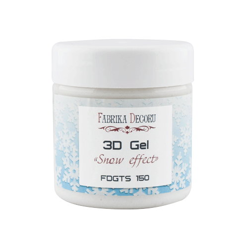 FDC Snow Effect Gel 3D