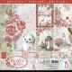 CBL Paper Pad 12x12" - Frozen Roses 12BL