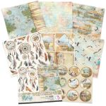 CBL Paper Pad 12x12" - Delta Patterns 8BL