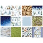 FDC Paper Pack 12x12" - Country Winter