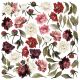 FDC Cut-Out Sheet 12"x12" - Peony Passion