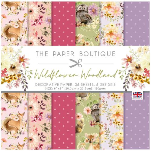 TPB Paper Pad 8x8" - Wildflower Woodland